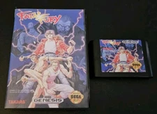 Fatal Fury Sega Genesis Vintage Complete in Box No Manual Takara 1991