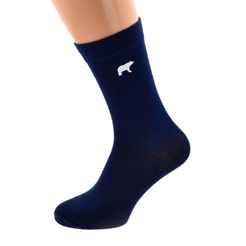Navy Blue Mens Socks with Bear Design Size UK 512 X6N794 5056093368317 eBay
