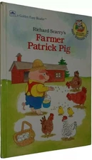 Richard Scarry's Farmer Patrick Pig Golden Easy Reader 2nd Printing