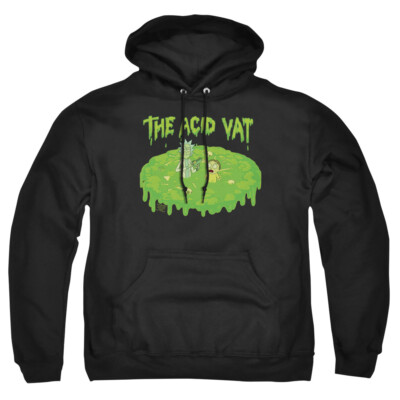 RICK AND MORTY THE ACID VAT Licensed Adult Hooded and Crewneck Sweatshirt SM-5XL