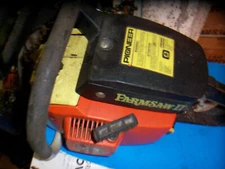 USED Pioneer Custom P41 / P38 66cc Muscle Chainsaw 4 PARTS ONLY FARM SAW ii #57
