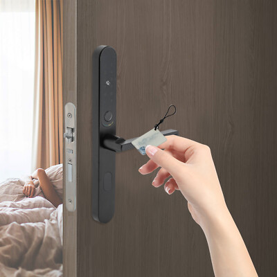 Smart Türschloss Zugang Silm Fingerprint Sicherheit Passwort Tastatur Door Lock