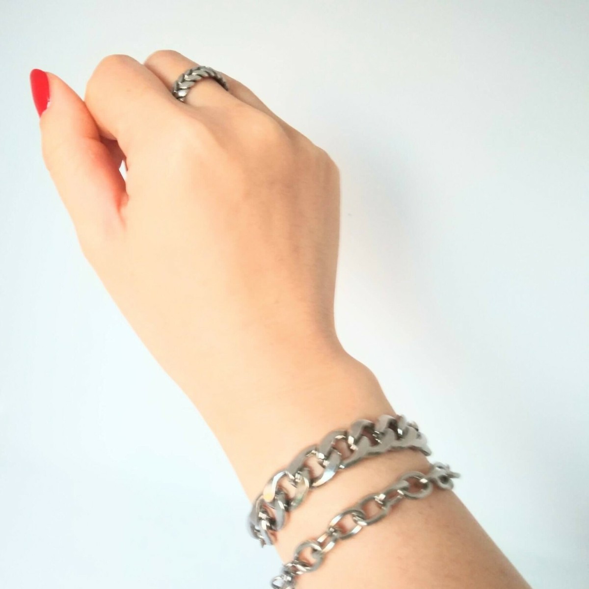 KPOP Idol BTS JungKook Soft Oval Chain Surgical steel Bracelet | eBay