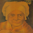 RARE MARCHE FRENCH POSTCARD 1282 R WAR ERA 1944 ART ARTISTIC RELIGIOUS OLD WOMAN — photo 4