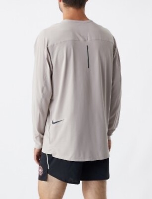 Herren NIKE TECH PACK Half Zip Langarm Laufen Fitnessstudio Oberteil BQ6399-286 Größe Neu