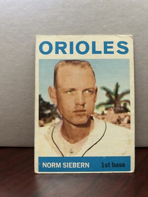 1964 Topps Set Break #145 Norm Siebern Orioles 4966T