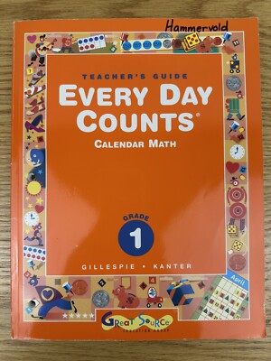 Every Day Counts: Calendar Math: - Paperback Only - Gillespie & Kanter - Grade 1
