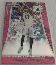 2018 Rookies & Stars Football Robert Woods Los Angeles Rams Airborne Pink #d 85