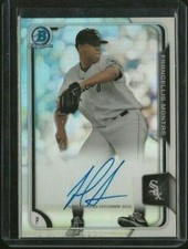 Francellis Montas 2015 Bowman Chrome Auto #d /499 RC White Sox Oakland Athletics