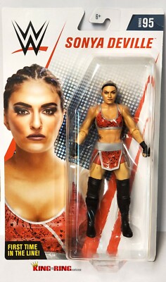 WWE SONYA DEVILLE Action Figure Mattel 2018 Series 95 - NEW - First Time in Line