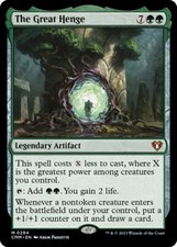 MTG The Great Henge Commander Masters #0294 FOIL