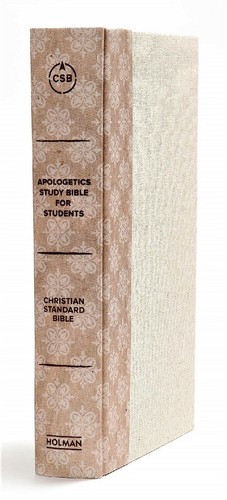 Holman CSB Apologetics Bible; Natural Cloth on Board; Index; 10 Point; Damaged - Imagen 3 de 7