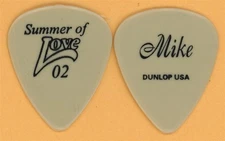 Heart Mike Inez Signature Tan Guitar Pick - 2002 Summer of Love Tour
