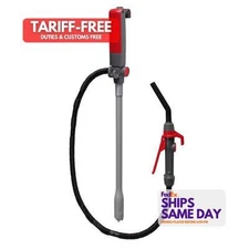 Terapump 20082, One Gray Plastic 2D Battery Powered Trans Fer Pump Trep01-T 