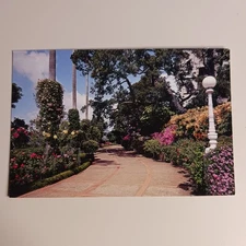 Hearst San Simeon State Historical Monument The Gardens Unposted Postcard