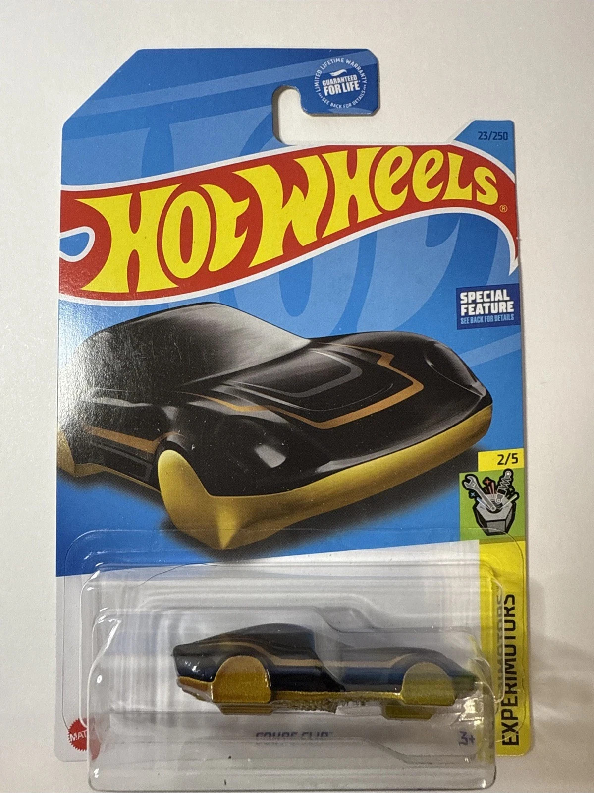 2023 Hot Wheels Coupe Clip Black #23/250 Experimotors #2/5