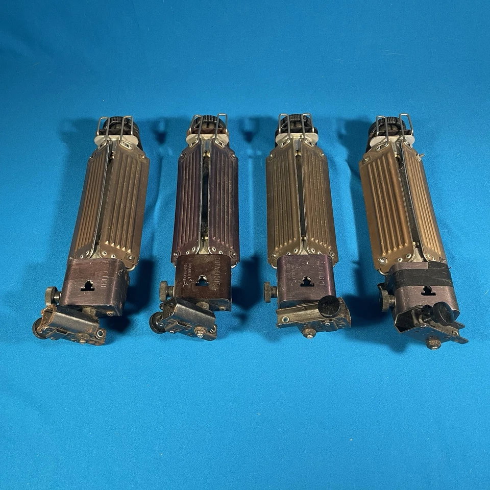 Set Of Four 500w Lowel Tota Tungsten Halogen Light Heads - Image 2 of 4