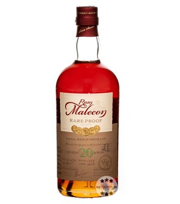 Rum Malecon 20 Years Old Rare Proof / 48,4 % Vol. / 0,7 Liter-Flasche in Holzbox
