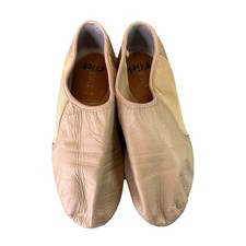 Bloch Split Sole Jazz Dance Shoes Beige Unisex Size 6.5 Jazz Footwear