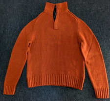 Vintage J Crew Mens 100 Lambswool Pullover Sweater Sz L Preppy Academia Casual