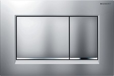 Geberit Sigma 30 WC Drückerplatte 2-Mengen-Spülung Kunststoff 246x164 mm