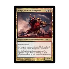 WotC MtG Born of the Gods Mogis, God of Slaughter (MR) (Foil) NM