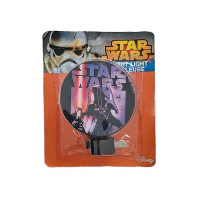 Disney STAR WARS Yoda Darth Vader Plug-in NIGHT LIGHT Lamp