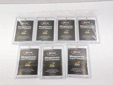 BCW Magnetic Card Holder 100pt Point with UV Protection - 7 holders