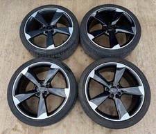 20” Genuine Audi A6 Rotor S Line Alloy Wheels & Tyres