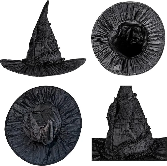 Disfraz TRICKTREAT Elphaba Mujer Niña, Halloween Mago Bruja Disfraz Accesorio Foto 3 de 4