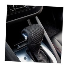Car Gear Shift Knob Cover, Automotive Manual Stick Shifting Handle Gear Black