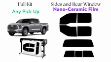 Precut Ceramic Window Tint Kit For Toyota Tundra 2000-2025 Heat Reductio