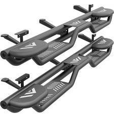 3 Raised Steps Running Boards For 2002-2009 Ram 1500 2500 3500 Quad Cab