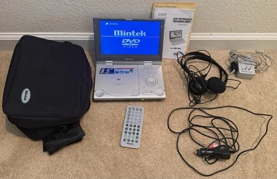 Mintek MDP-1815 Portable DVD Player 8.5" Tested Not Working For Parts Only - Image 1 of 4