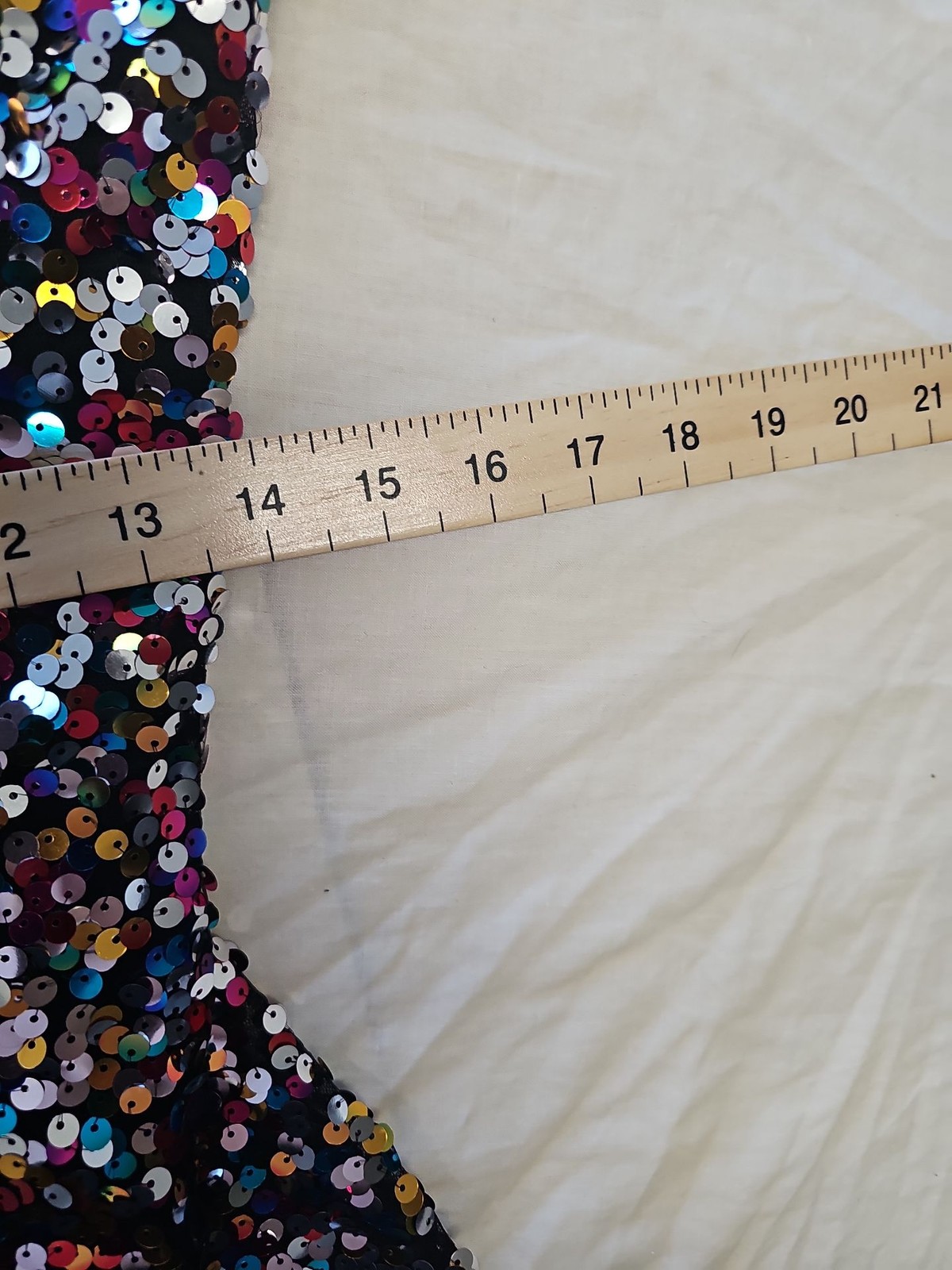 PrettyLittleThing Multi-Color Sequin Strappy Mini Dress UK12 CC947 image 5