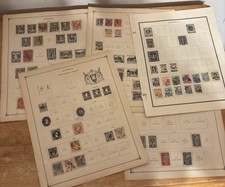 Lot Of 50 Austria Stamps On Pages 1867-1932