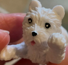 Westie Figurine, plastic  - West Highland Terrier
