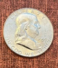 1959 Franklin Half Dollar Gem BU 50c Uncirculated