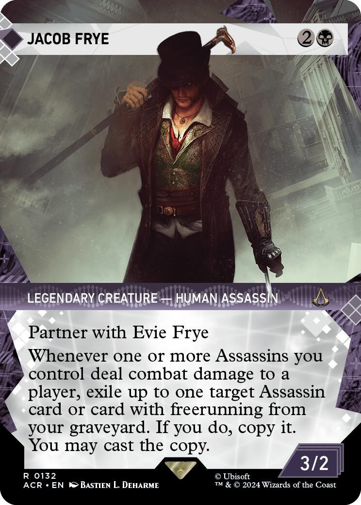 Jacob Frye (Showcase) #132 *Foil* (LP) Universes Beyond: Assassin's Creed (AC...