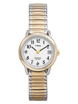 Timex T2H491 - Womens Easy Reader, Two-Tone/White, 25mm