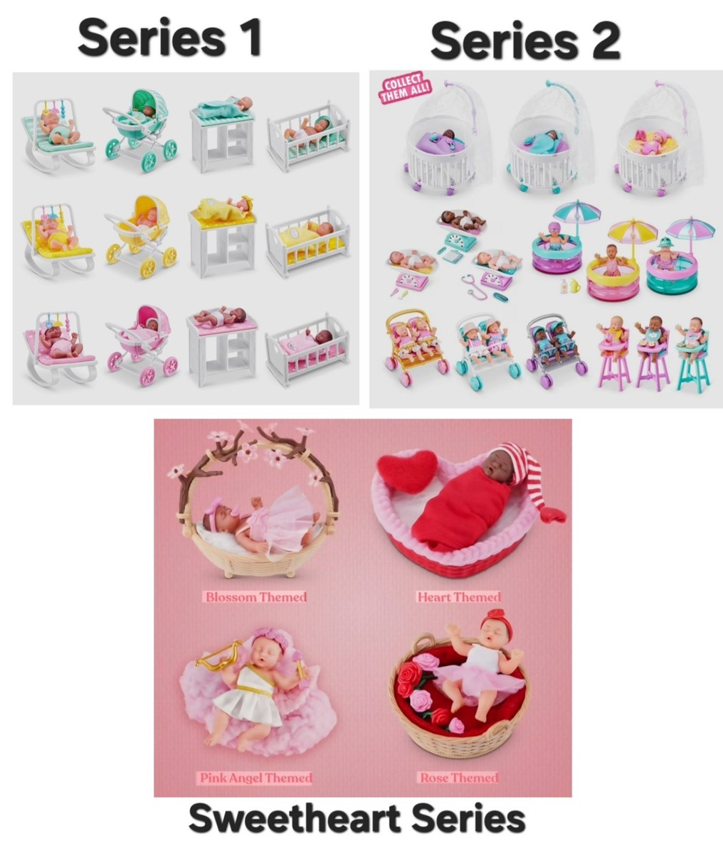 ༄༅ 小麗༄༅ Zuru Mini Brands My Mini Baby Series 1,2&3- You pick! READ FULL