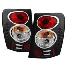 For Jeep Grand Cherokee 99-04 Driver Passenger Side Blackred Euro Tail Lights For Jeep Grand Cherokee 99-04 Driver Passenger Side Blackred Euro Tail Lights