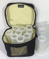 Medela 12 2.5 oz. Breastmilk Storage Bottles And Carry Case YS-982