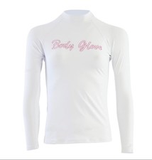 Body Glove Womens Basic Fitted Long Sleeve Rashguard-XL-White