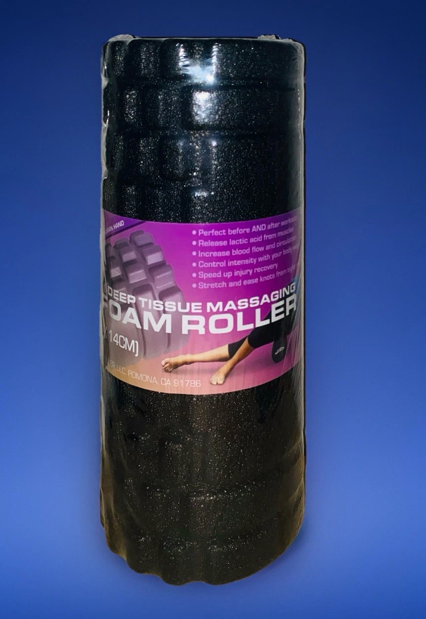 The Original Body Roller 13” High Density Foam Muscle Recovery Flexibility Black
Opens in a new wind