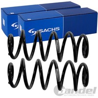 2X Sachs Fahrwerksfeder Federn Satz Hinten Passend FüR Audi Tt