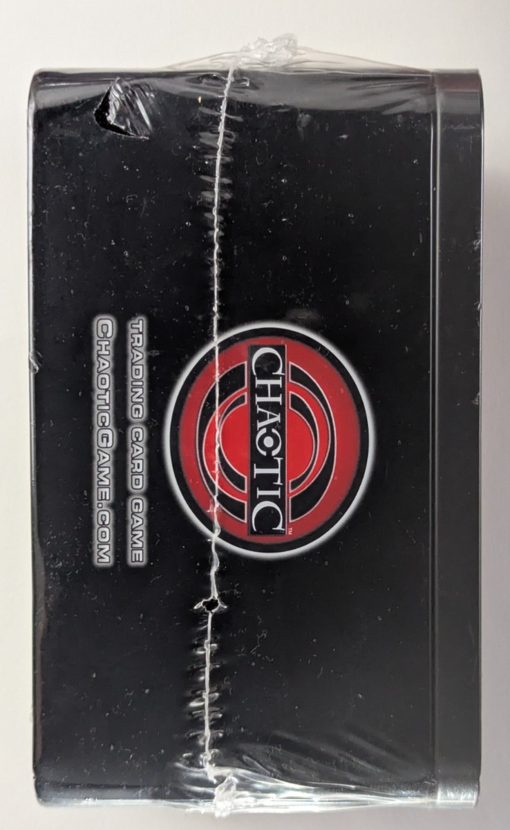 Rasbma Darini Exclusive Chaotic TCG Scanner Tin NEW Sealed Black