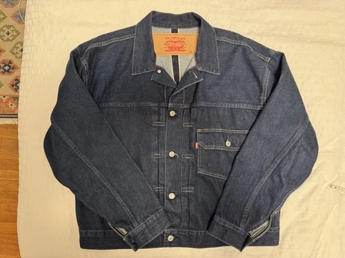 Levi’s x BEAMS Men’s Super Wide Type 1 Trucker size M Fall 2021 - product listing photo