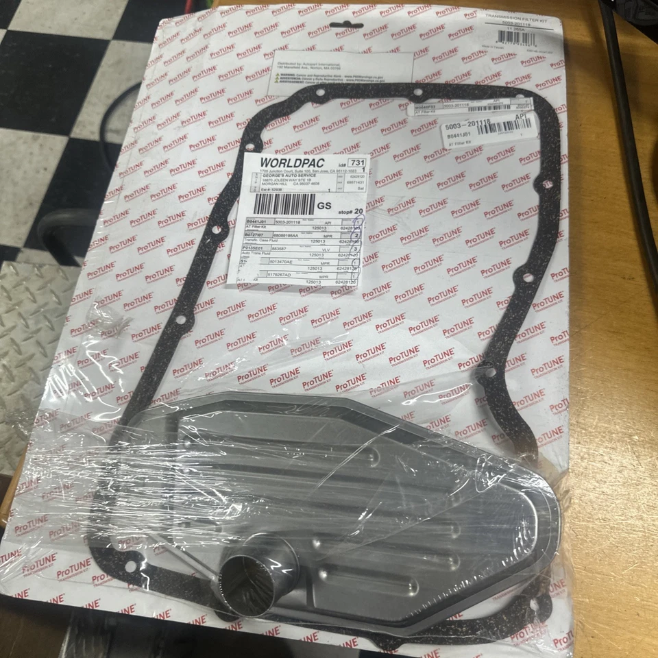 Kit de filtro de transmisión-ProTUNE Kit de filtro de transmisión automática Autopart Intl 5003-201118 Foto 2 de 4