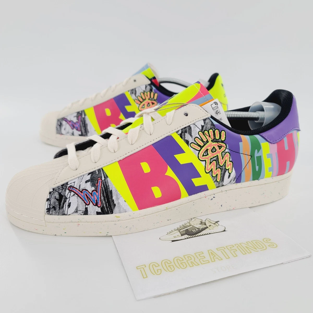 Adidas Originals Superstar Pride Kris Andrew Small Men s 14 Multicolor GX6395